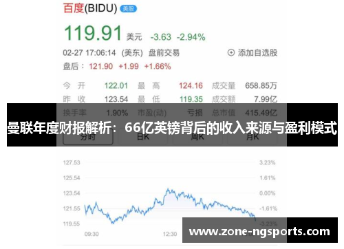 曼联年度财报解析：66亿英镑背后的收入来源与盈利模式