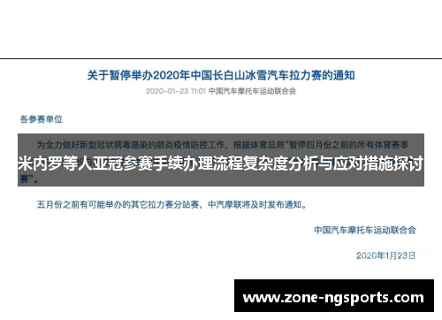 米内罗等人亚冠参赛手续办理流程复杂度分析与应对措施探讨